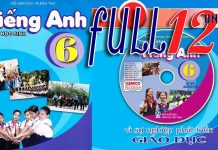 Trọn bộ Tiếng Anh Lớp 6 – Bộ GDĐT