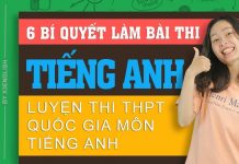 6 bí quyết đạt điểm cao cho môn thi Tiếng Anh